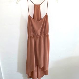 Forever 21 High-to-low Dress - Mauve/Pink - Small